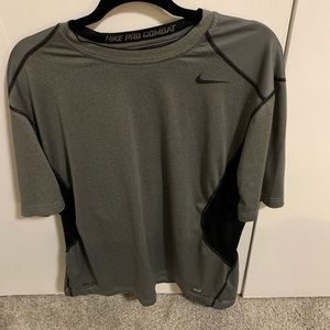 Men’s Nike Pro Combat Dry Fit Workout Tee